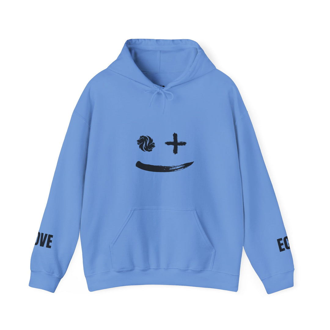 Smile More Heavy Blend Hoodie Sweatshirt