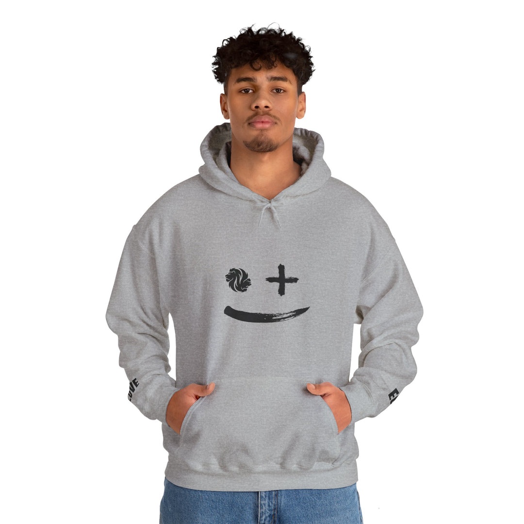 Smile More Heavy Blend Hoodie Sweatshirt