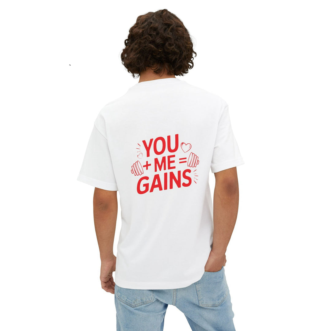 You + Me = Gains Boxy Tee